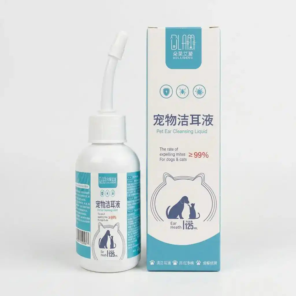 Pet Ear Cleaner Solution – Mite, Wax & Odour Control - Dog Health - TinPaw