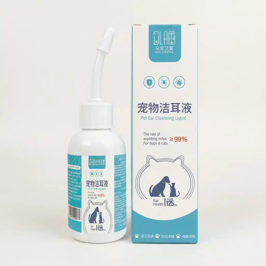 Pet Ear Cleaner Solution – Mite, Wax & Odour Control - Dog Health - TinPaw