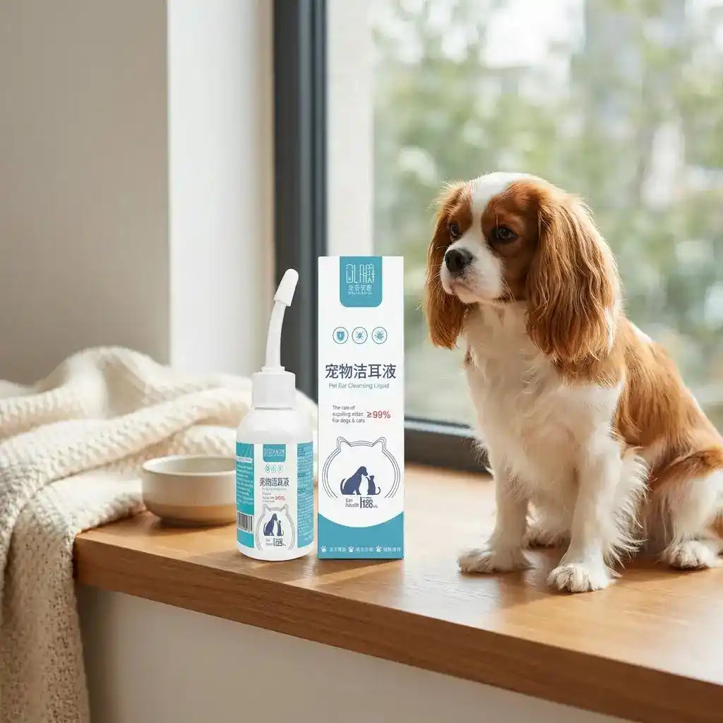 Pet Ear Cleaner Solution – Mite, Wax & Odour Control - Dog Health - TinPaw