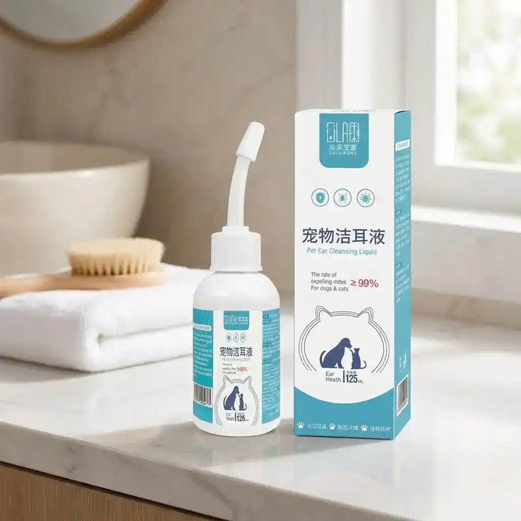 Pet Ear Cleaner Solution – Mite, Wax & Odour Control - Dog Health - TinPaw