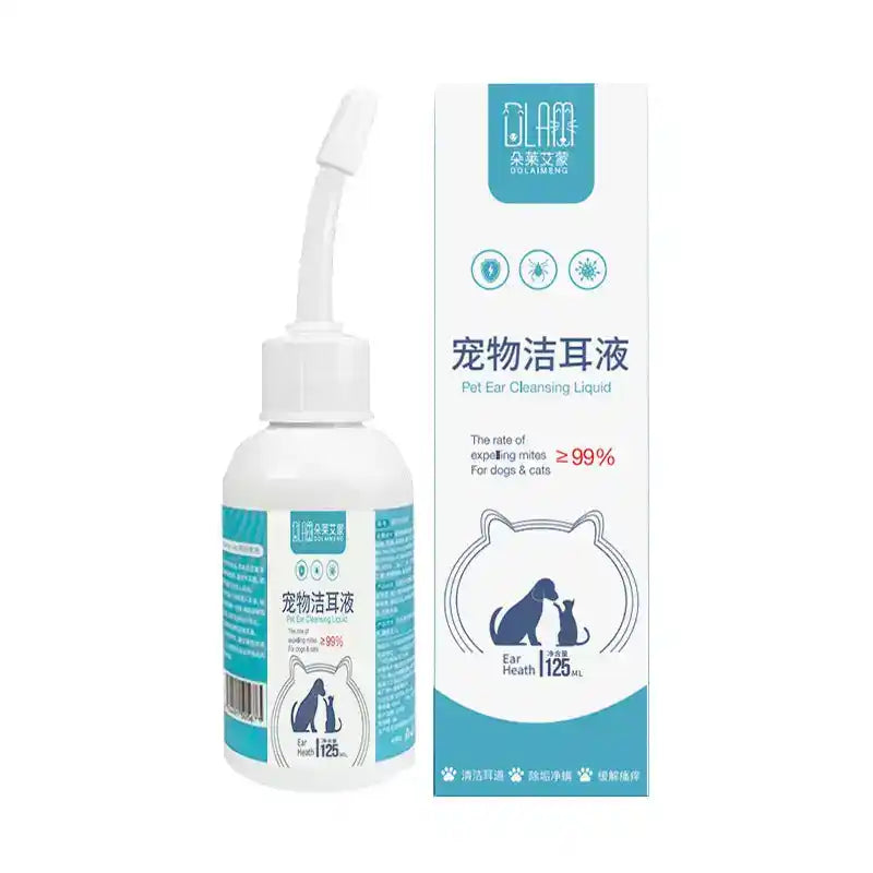 Pet Ear Cleaner Solution – Mite, Wax & Odour Control - Dog Health - TinPaw