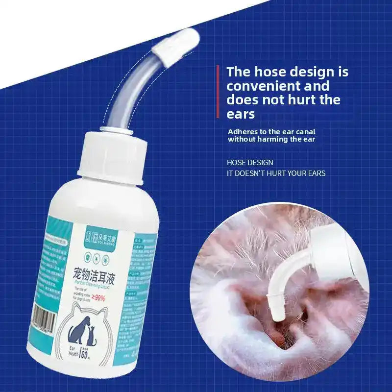 Pet Ear Cleaner Solution – Mite, Wax & Odour Control - Dog Health - TinPaw