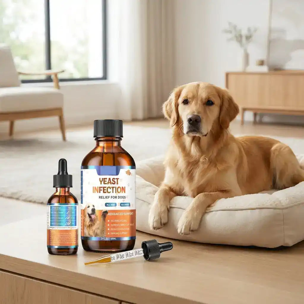 Pet Itch Relief Drops – Skin & Coat Support - Dog Health - TinPaw