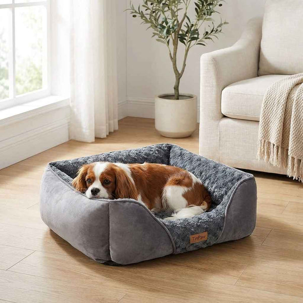 Plush Orthopedic - Style Pet Bed for Dogs and Cats - Dog Beds & Furniture - TinPaw