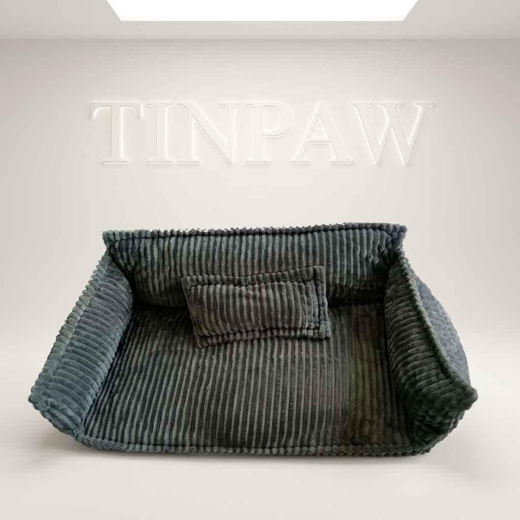 Plush Pet Sofa Bed Kennel for Dogs and Cats - Dog Beds & Furniture - TinPaw