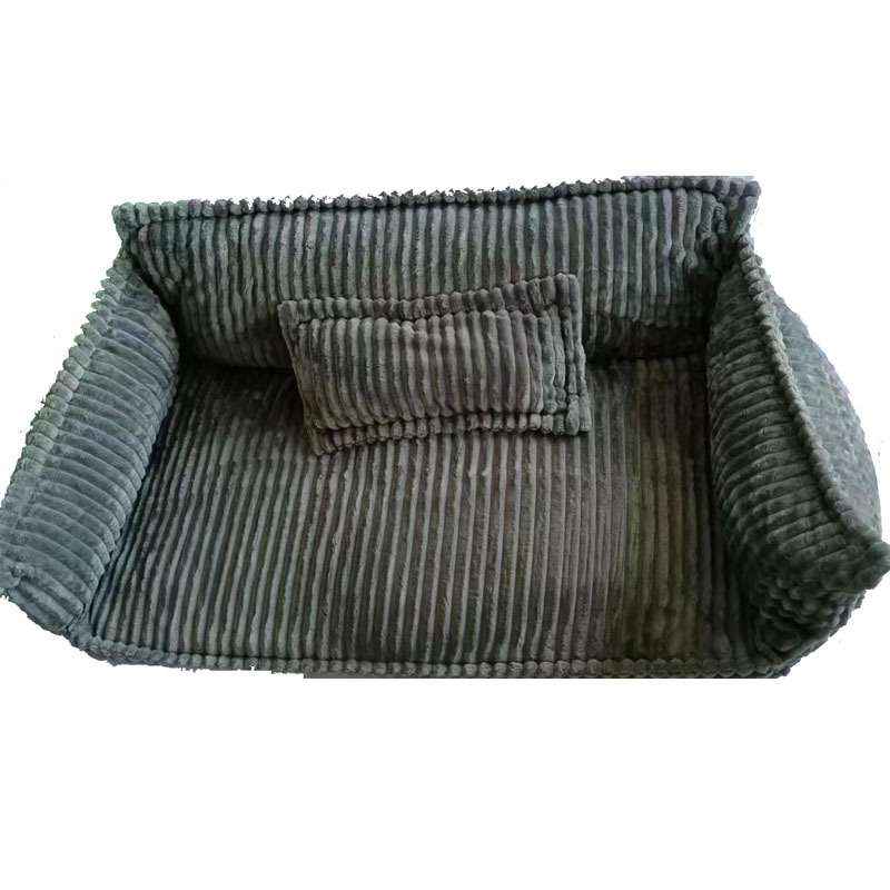 Plush Pet Sofa Bed Kennel for Dogs and Cats - Dog Beds & Furniture - TinPaw - Light Blue - XL 100x67x40cm - SU00345603 - Light Blue - XL 100x67x40cm