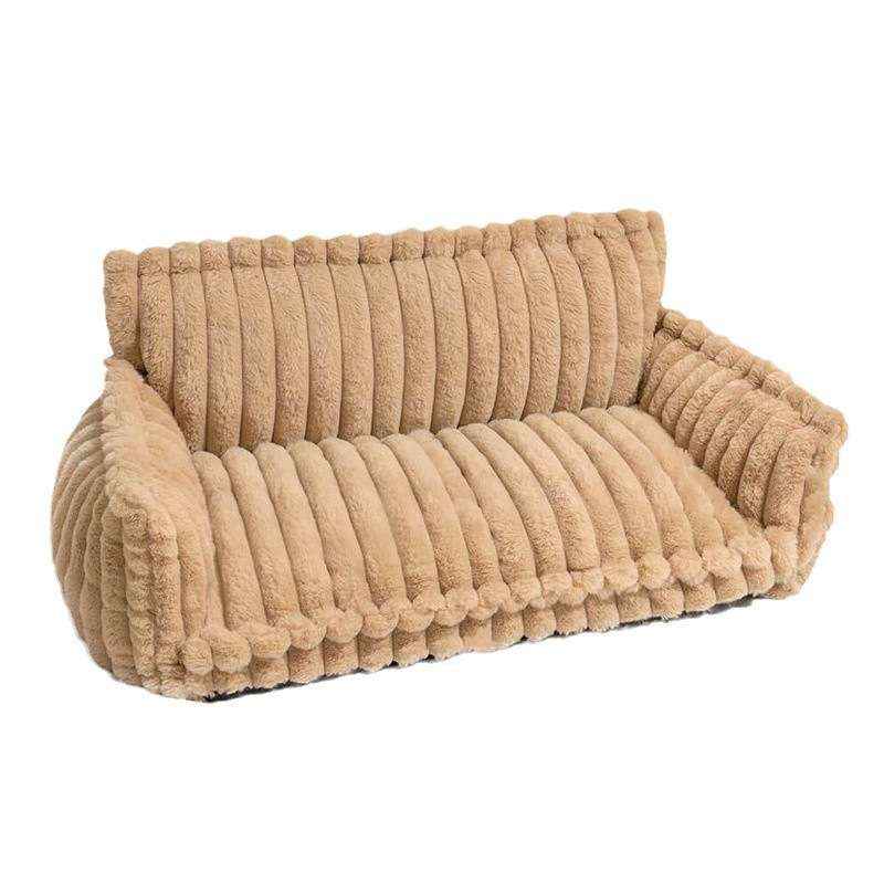 Plush Pet Sofa Bed Kennel for Dogs and Cats - Dog Beds & Furniture - TinPaw