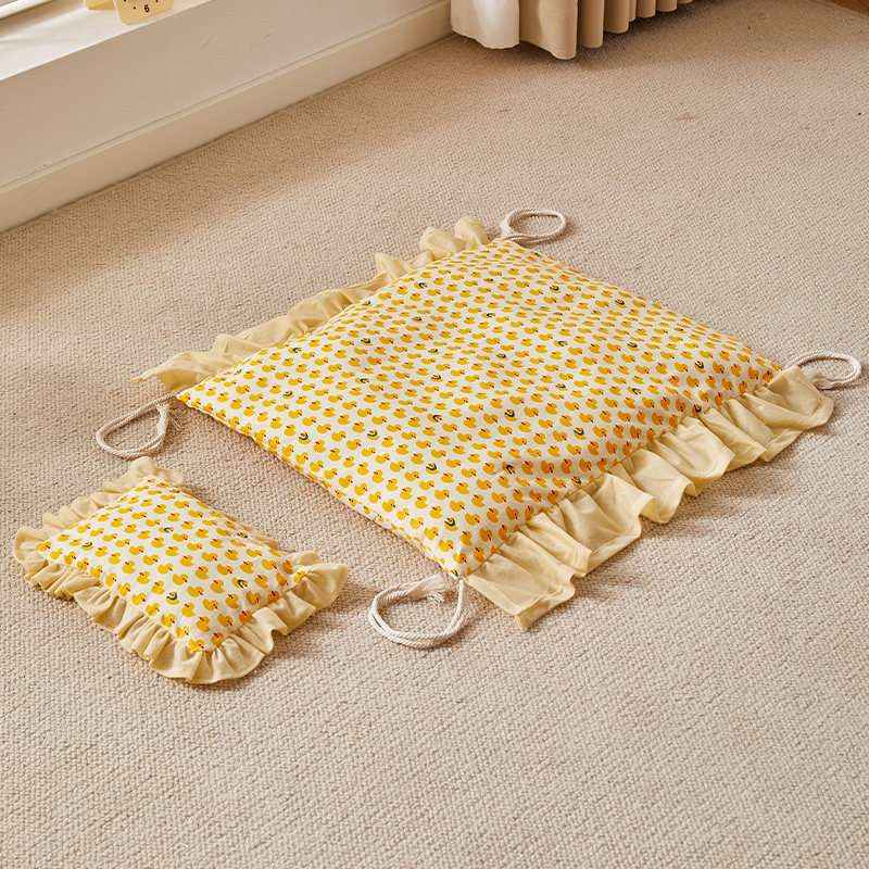 Removable Washable Pet Bed For Small Dogs & Cats - Dog Beds & Furniture - TinPaw - Bedding Only Duckling - L - SU00135493 - Bedding Only Duckling - L
