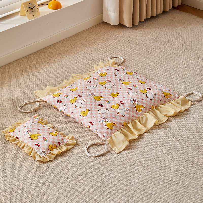 Removable Washable Pet Bed For Small Dogs & Cats - Dog Beds & Furniture - TinPaw - Bedding Only Duck Park - M - SU00135493 - Bedding Only Duck Park - M