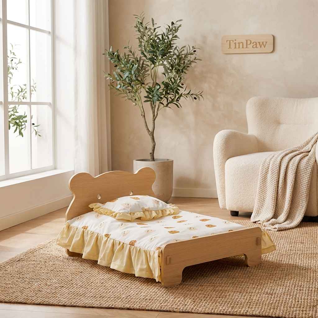 Removable Washable Pet Bed For Small Dogs & Cats - Dog Beds & Furniture - TinPaw