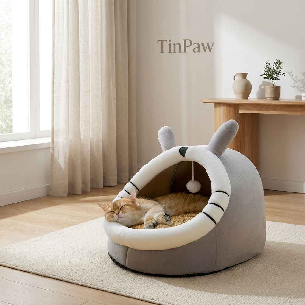 Removable Washable Pet House – Windproof Cozy Shelter - Dog Beds & Furniture - TinPaw