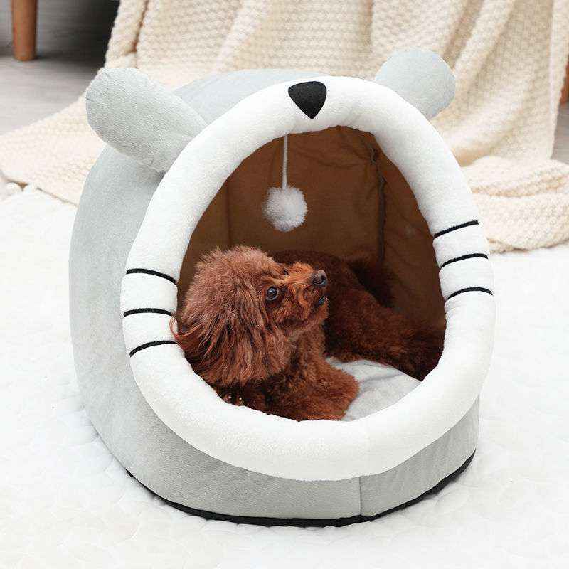Removable Washable Pet House – Windproof Cozy Shelter - Dog Beds & Furniture - TinPaw