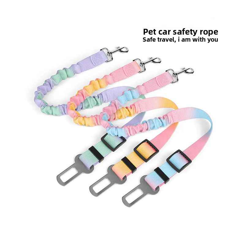 Retractable Dog Car Seat Belt Leash