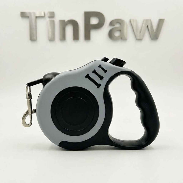 Retractable Dog Leash with Bone-Shaped Handle