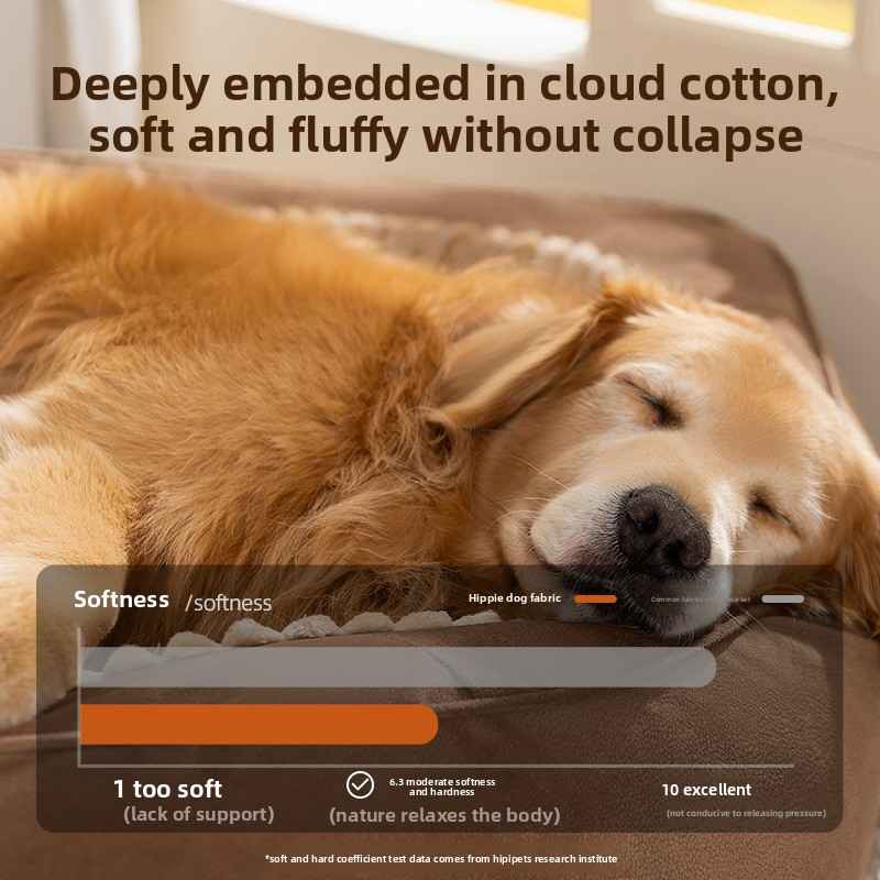 Semi - Enclosed Plush Pet Bed for Dogs & Cats - Dog Beds & Furniture - TinPaw