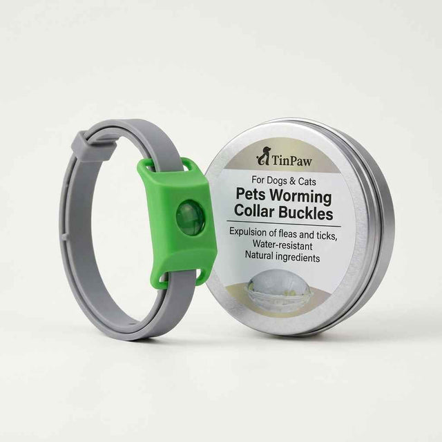 Silicone Flea & Tick Pet Collar – Natural Repellent - Collars - TinPaw