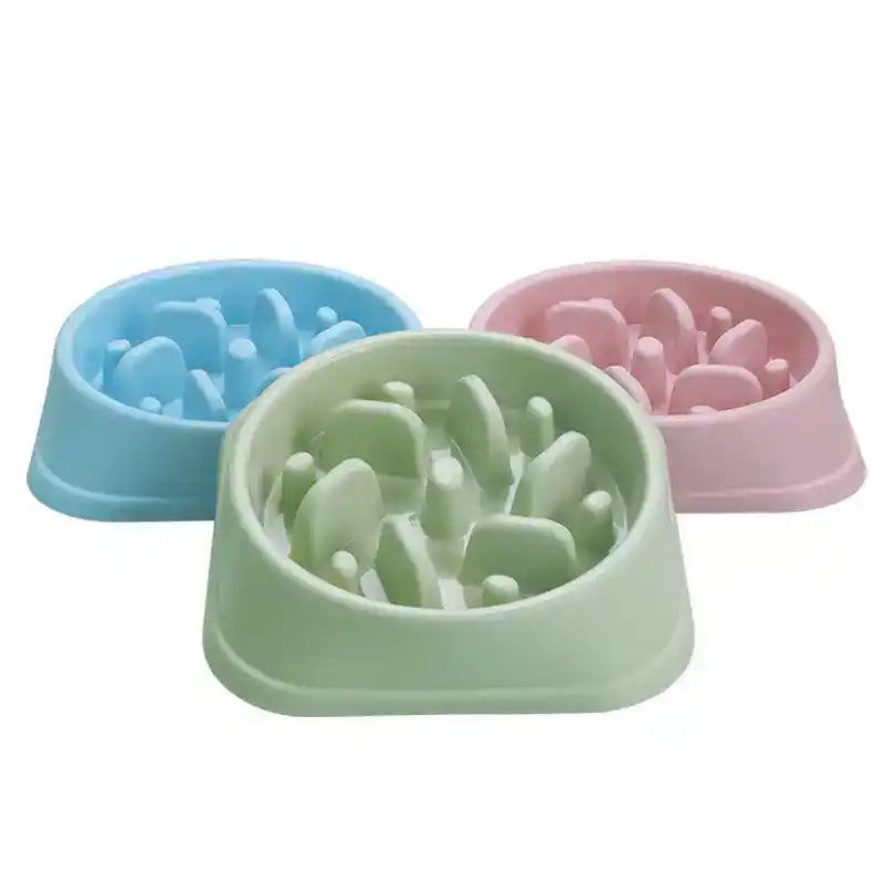 Slow Feeder Dog Bowl – Non - Slip Maze Design - Slow Feeding Bowl - TinPaw