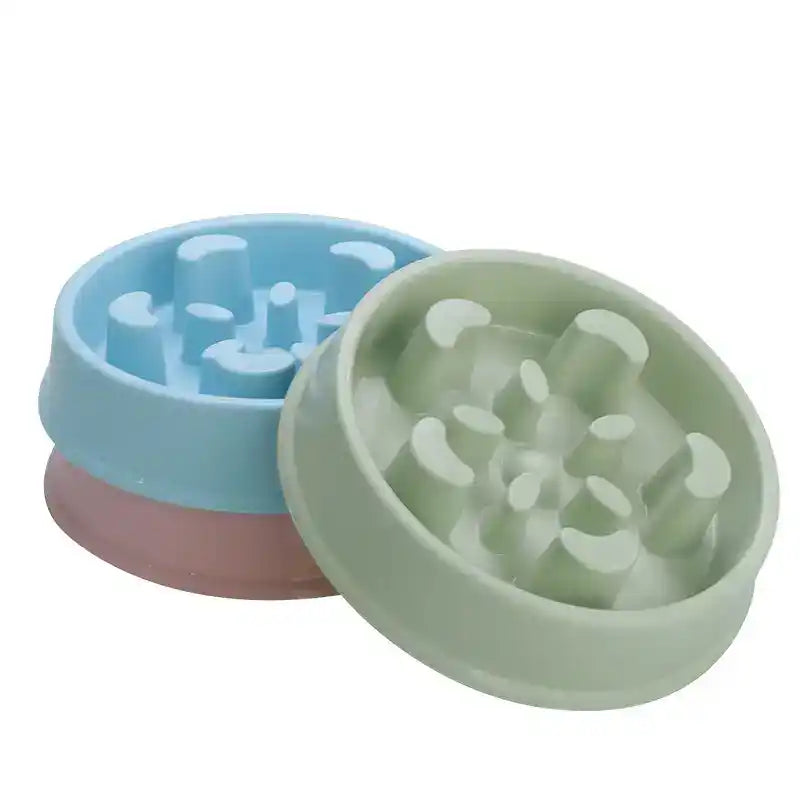 Slow Feeder Dog Bowl – Non - Slip Maze Design - Slow Feeding Bowl - TinPaw