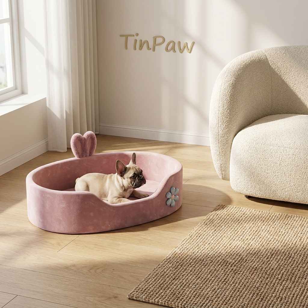 Soft Washable Pet Bed for Dogs and Cats – All - Season - Dog Beds & Furniture - TinPaw