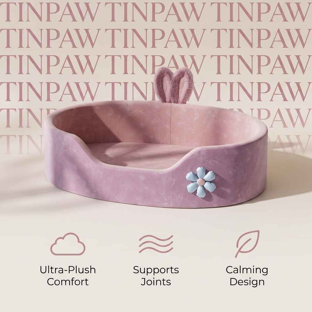Soft Washable Pet Bed for Dogs and Cats – All - Season - Dog Beds & Furniture - TinPaw
