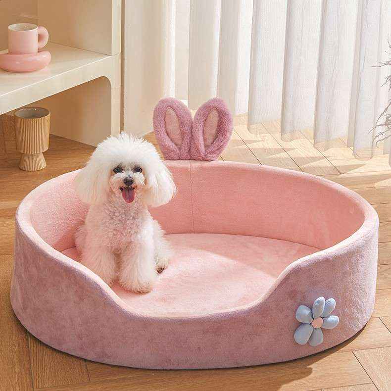 Soft Washable Pet Bed for Dogs and Cats – All - Season - Dog Beds & Furniture - TinPaw