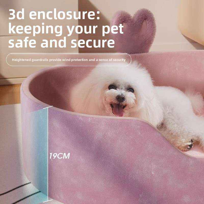 Soft Washable Pet Bed for Dogs and Cats – All - Season - Dog Beds & Furniture - TinPaw