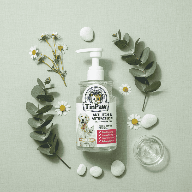 Antibacterial Pet Shampoo for Dogs and Cats 500 ml