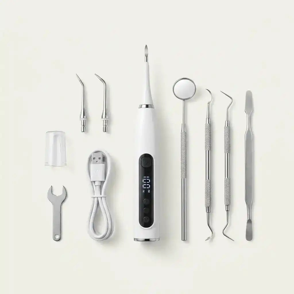 Ultrasonic Pet Dental Cleaner – At - Home Tartar Removal - Dog Health - TinPaw