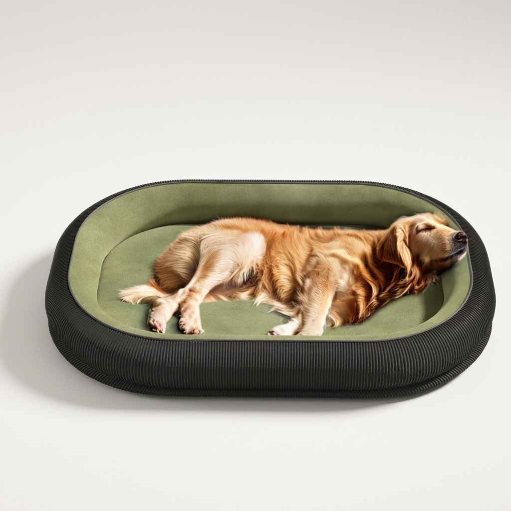 Washable Dog Bed with Removable Cover – All - Season Comfort - Dog Beds & Furniture - TinPaw