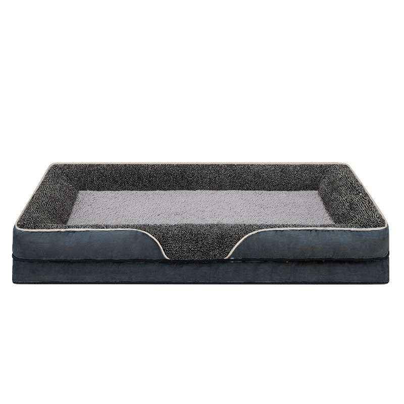 Washable Pet Sofa Bed With Removable Cover - Dog Beds & Furniture - TinPaw - Dark Gray - S50x40x9cm 760g - SU00139276 - Dark Gray - S50x40x9cm 760g