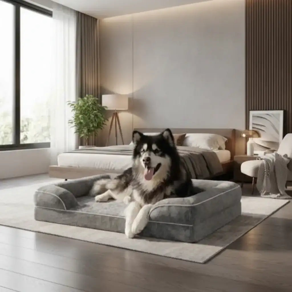 Washable Waterproof Dog & Cat Bed | Washable Waterproof Dog Bed – S–XL up to 100kg | TinPaw