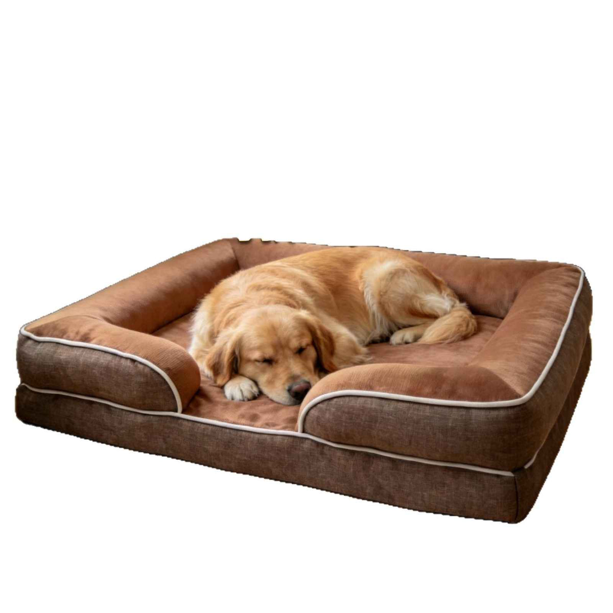 Washable Waterproof Pet Bed – Removable Cover - Dog Beds & Furniture - TinPaw