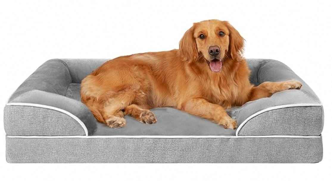Washable Waterproof Pet Bed – Removable Cover - Dog Beds & Furniture - TinPaw