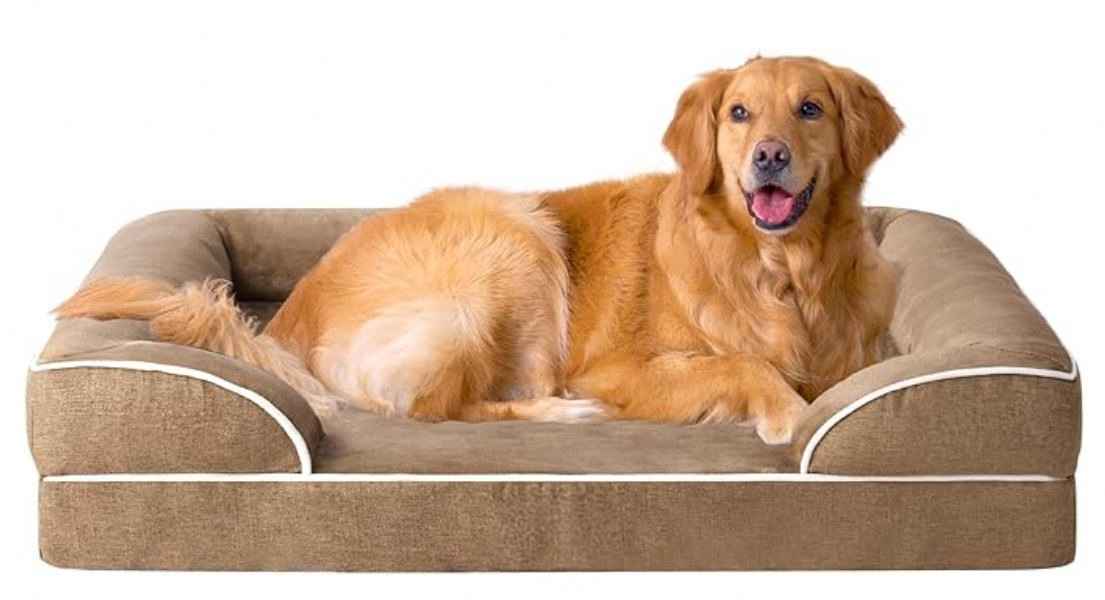 Washable Waterproof Pet Bed – Removable Cover - Dog Beds & Furniture - TinPaw - Khaki - M 76x50x16cm - SU00363364 - Khaki - M 76x50x16cm