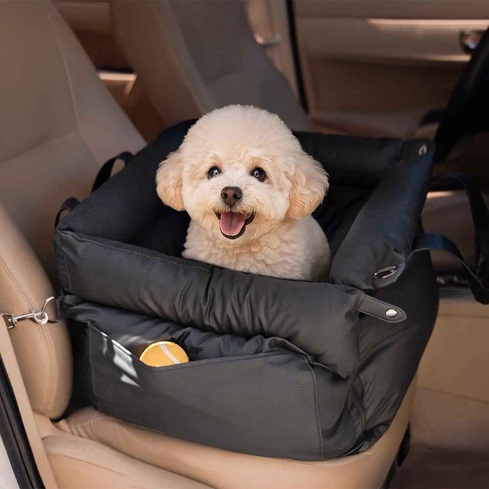 Waterproof Car Dog Kennel – Bite - Resistant & Foldable - Dog Beds & Furniture - TinPaw - Black - M 50x45x40cm - SUPEFDB00004 - A1