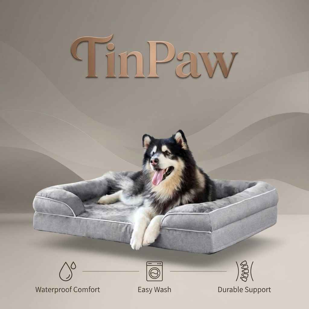 Waterproof Dog Bed Mat – Washable, Portable Pet Cushion - Dog Beds & Furniture - TinPaw