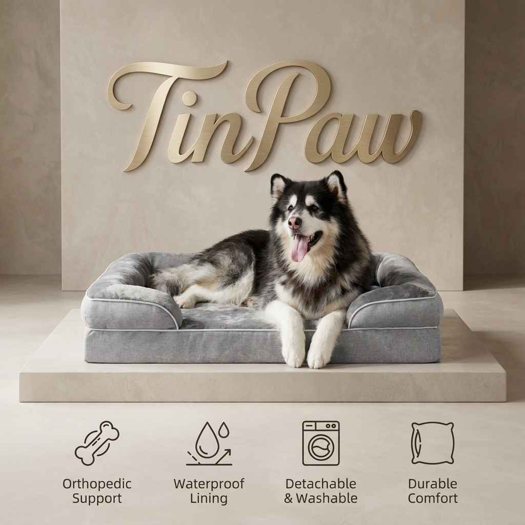 Waterproof Dog Bed Mat – Washable, Portable Pet Cushion - Dog Beds & Furniture - TinPaw