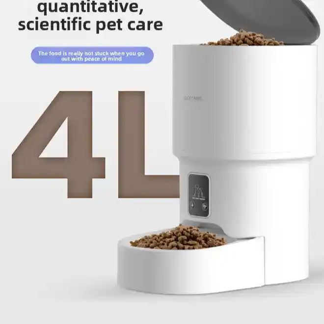 WiFi Automatic Pet Feeder With HD Camera Control - Automatic Pet Feeder - TinPaw